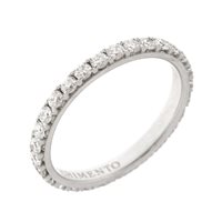 Ring Chimento Woman Eternity in White Gold Diamante 0.98 Ct 1A07802BB5140 - 1A07802BB5140